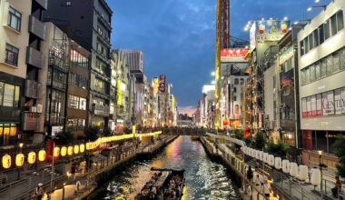 My most recent photo of Dotonbori.