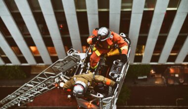 Japanese brave firemen were in my house!!