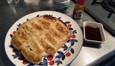 Homemade Gyoza (餃子)