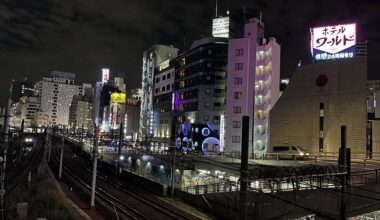 Over the rails in Ikebukuro