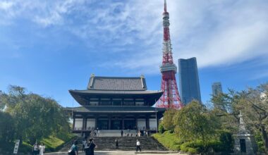 Zojoji Temple & Tokyo Tower