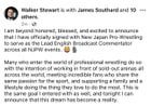 Walker Stewart is the new lead english commentator