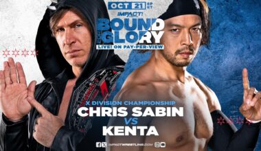 Chris Sabin Vs KENTA - X Division Title match - BFG 10/21 Chicago