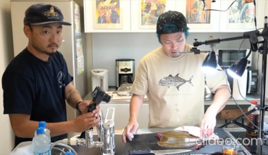 Thought you guys might enjoy this. New Japanese method of injecting the fishes artery with seasoning. One with dashi and the other with ponzu sauce