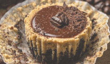 easy Mini Espresso Cheesecakes - My delicious kitchen