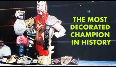 The Most Decorated Champion In Wrestling History || A True Wrestling Story