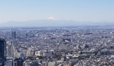 Mt. Fuji from Shibuya Sky