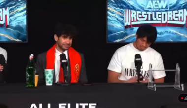 Shibata asked if he has any ties contractually with NJPW or if he’s signed exclusively to AEW/ROH:  “If Tony wished, I’m ready to make a commitment.”