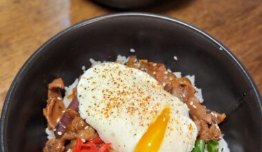 Gyudon for dinner