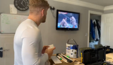 (Destruction in Ryogoku spoilers) Will Ospreay cuts a promo on Mike Bailey during DIY kitchen project