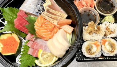 Some times ya just need to satisfy a sashimi craving.
