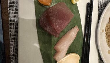 Sashimi plate