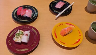 Some Sushiro gems from Asakusa, Tokyo