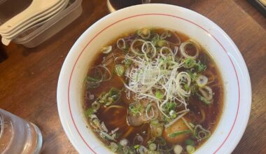 This super cheap, super delicious ramen in Osaka