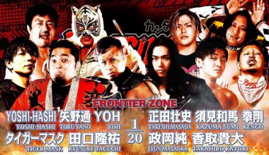 CHontai vs DDT/Indies “Frontier Zone” match set for Ryogoku preshow