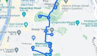 Itinerary Check: 4-day trip to Kyoto!