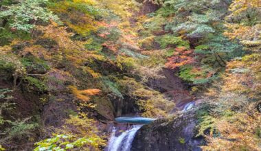 Nishizawa Gorge in Autumn - Yamanashi Prefecture.