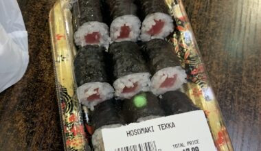 Sushi from mitsuwa