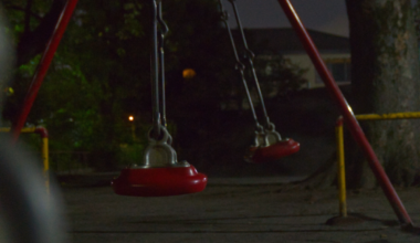 Swings somewhere in Shibuya