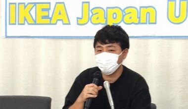 Workers form 1st Ikea Japan labor union to fight for changing time wages - The Mainichi