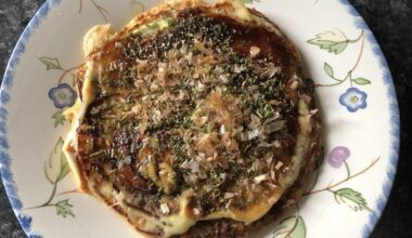 Homemade Okonomiyaki