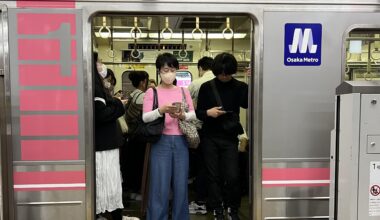 Matching Sweater and Osaka Metro