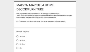 MAISON MARGIELA HOME DECOR/FURNITURE