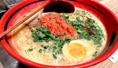 Shrimp Miso Ramen at Sapporo Airport