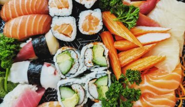 Sashimi, Sushi, Maki Tray