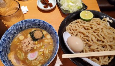 Tsukemen at Rokurinsha