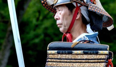 14th Century Samurai at Jidai Matsuri in Kyoto