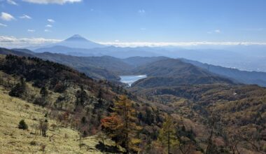 From Mt. Daibosatsu, Yamanashi.