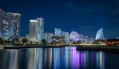 Yokohama from Onsanbashi Pier [OC]