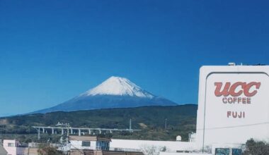 Mt. Fuji From a 🚅