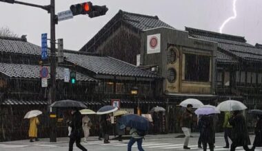 Kanazawa Hail November 18, 2023