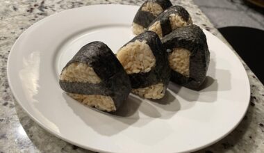 My 2nd attempt at Onigiri