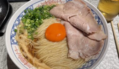 Shoyu Torisoba at Torisoba Zagin Kagurazaka