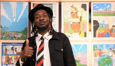 Cameroon-born, Japan-raised manga creator illustrates commonalities of human nature - The Mainichi