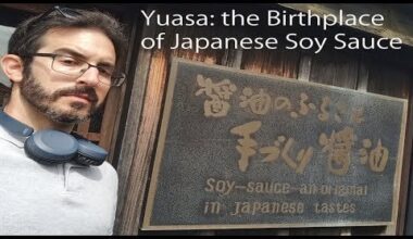 Yuasa, the birthplace of Japanese soy sauce