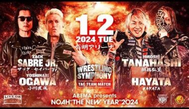 (NOAH Spoilers) Wrestle Kingdom Preview Tag Set for NOAH'S The New Year