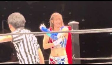 Mayu Iwatani Entrance (NJPW Lone Star Shootout 2023) Fan Cam