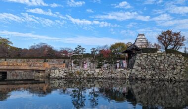 Morning visit to Himeji Castle, 26/11/23