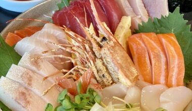 Chirashi for lunch