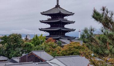 Kyoto on a cloudy morning