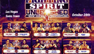 NJPW Fighting Spirit Unleashed Sat 10-28 Tonight