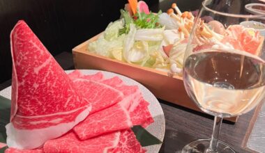 Wagyu Shabu at Ginza, Tokyo