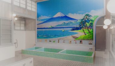 Kodakara-yu Public Bathhouse (1929) in Tokyo (Info in Comment)