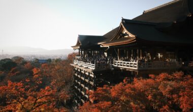 Kyomizu-dera, Kyoto in Fall