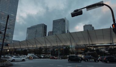 Yaesu in the twilight