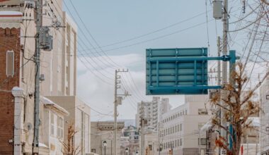 Sunny Winter day in Otaru, Hokkaido [OC]